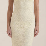 Roxanne Spitzen-Halter-Maxikleid