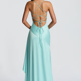 Sukienka Samira Maxi - Aqua