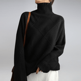 Regina | Sweter z Golfem w Krate
