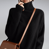 Regina | Sweter z Golfem w Krate