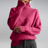 Regina | Sweter z Golfem w Krate