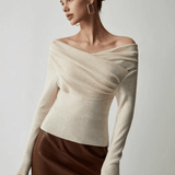 Marlena | Casualowy Sweter z Dlugim Rekawem