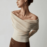 Marlena | Casualowy Sweter z Dlugim Rekawem